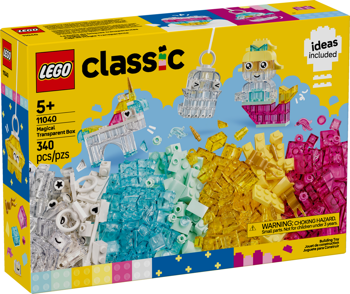 LEGO LEGO Classic Magical Transparent Box