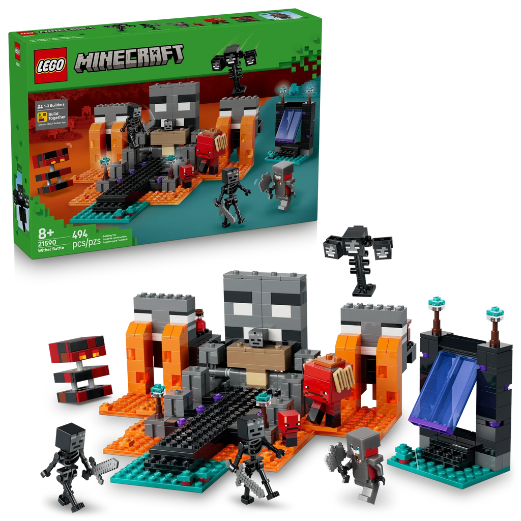 LEGO Minecraft Wither Battle