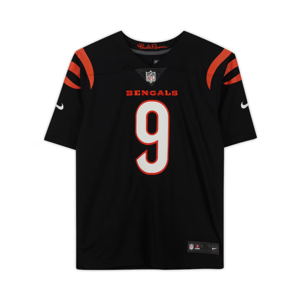 Fanatics Authentic Joe Burrow Autographed Cincinnati Bengals Nike Black Vapor Limited Jersey