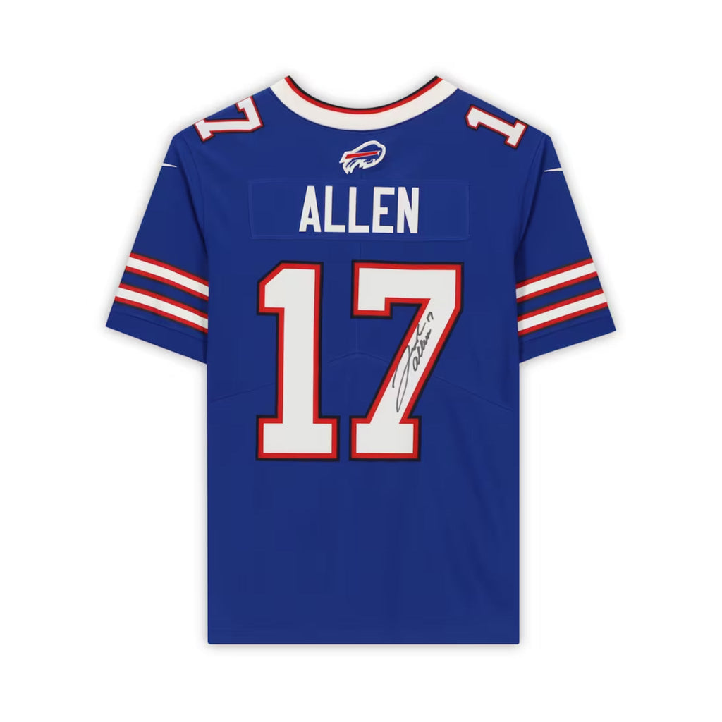 Fanatics Authentic Josh Allen Autographed Buffalo Bills Blue Nike Limited Jersey