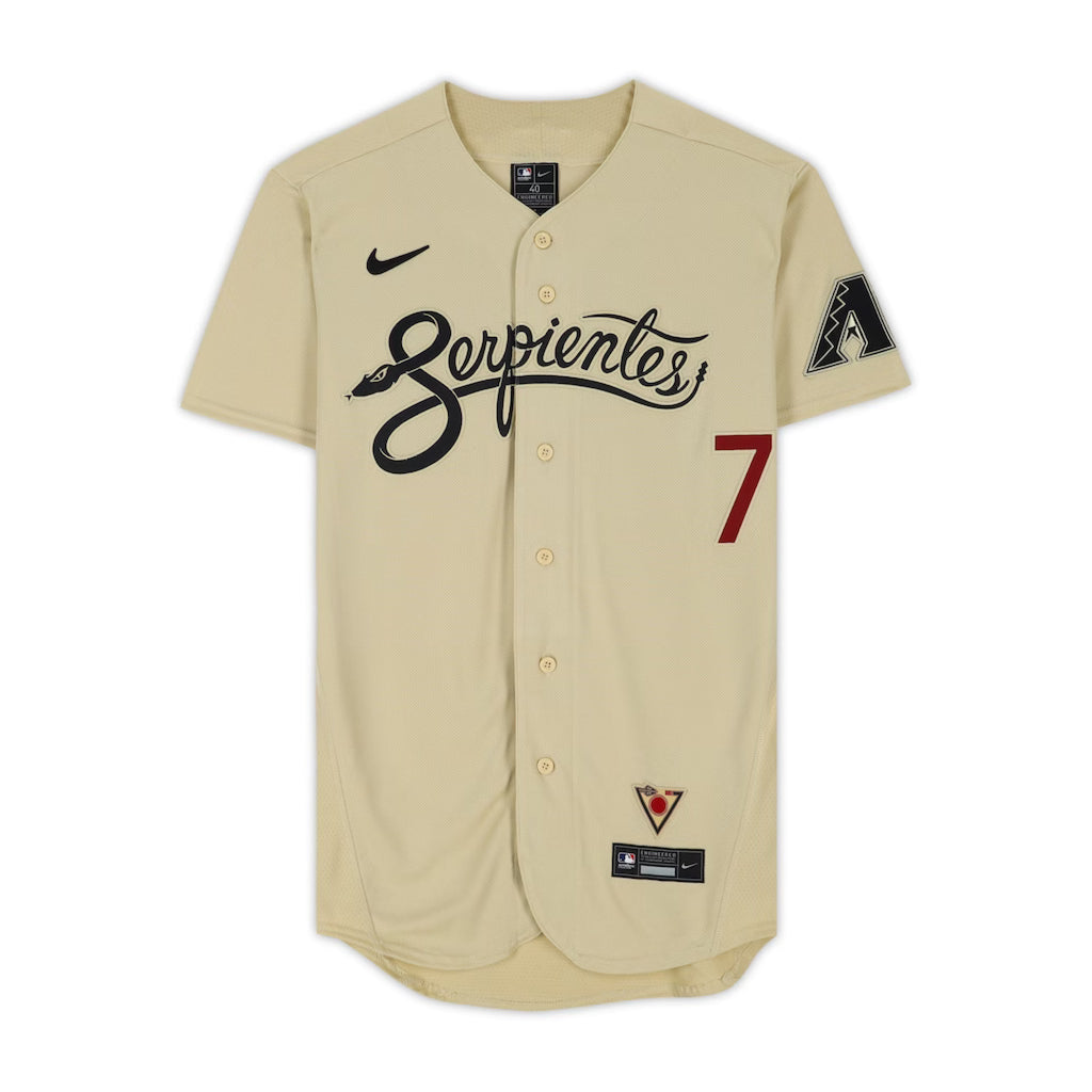 Fanatics Authentic Corbin Carroll Autographed Arizona Diamondbacks Authentic Nike City Connect Jersey