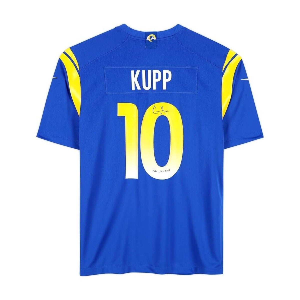 Fanatics Authentic Cooper Kupp Autographed Los Angeles Rams Super Bowl LVI Champions Nike Game Jersey w/ "SB LVI MVP" Inscription