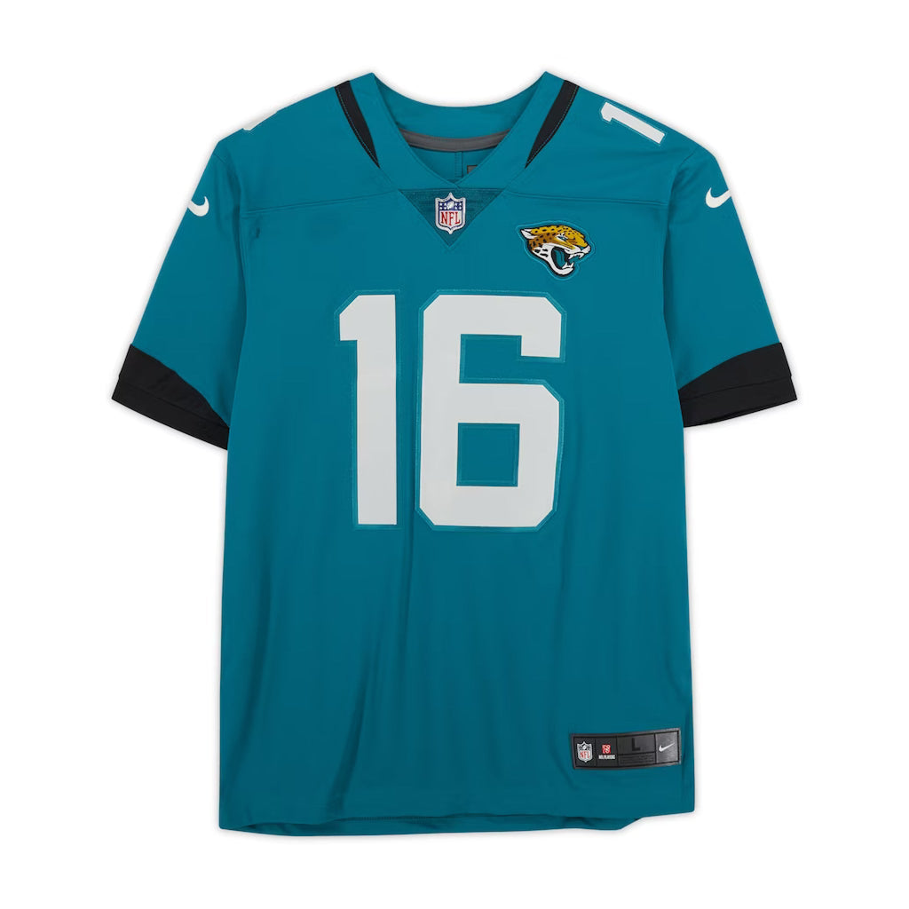 Fanatics Authentic Trevor Lawrence Autographed Jacksonville Jaguars Teal Limited Jersey