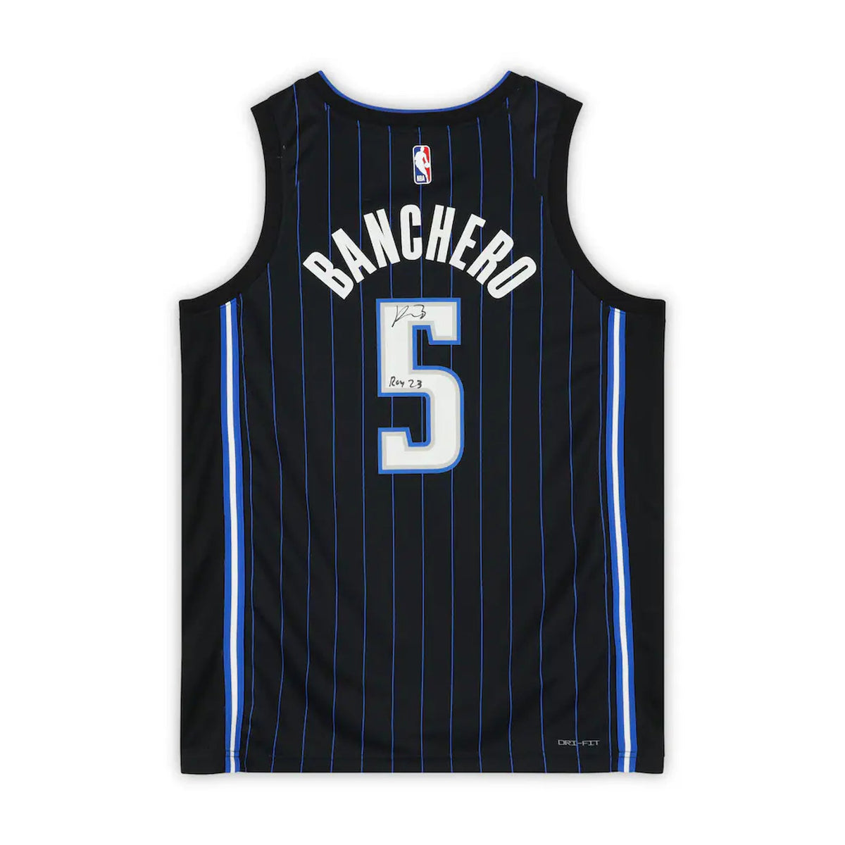 Fanatics Authentic Paolo Banchero Autographed Orlando Magic Black Nike 2022/23 Icon Swingman Jersey w/ "ROY 23" Inscription