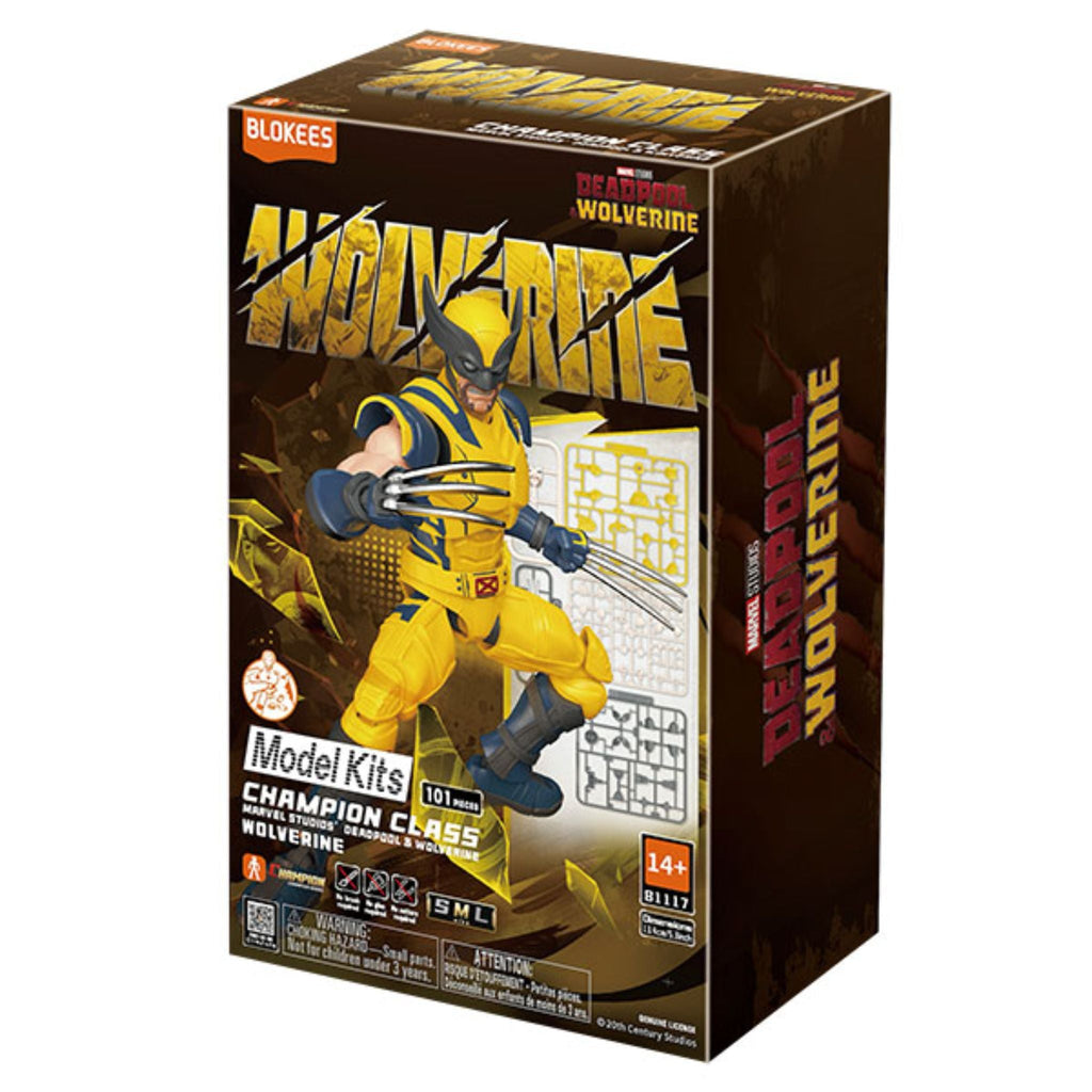 Blokees Marvel 5.3-inch Champion Class CC05 Infinity SAGA Wolverine