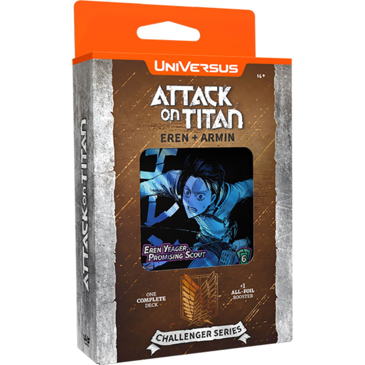 UniVersus Attack on Titan Battle for Humanity Challenger Series Display (4 Decks)
