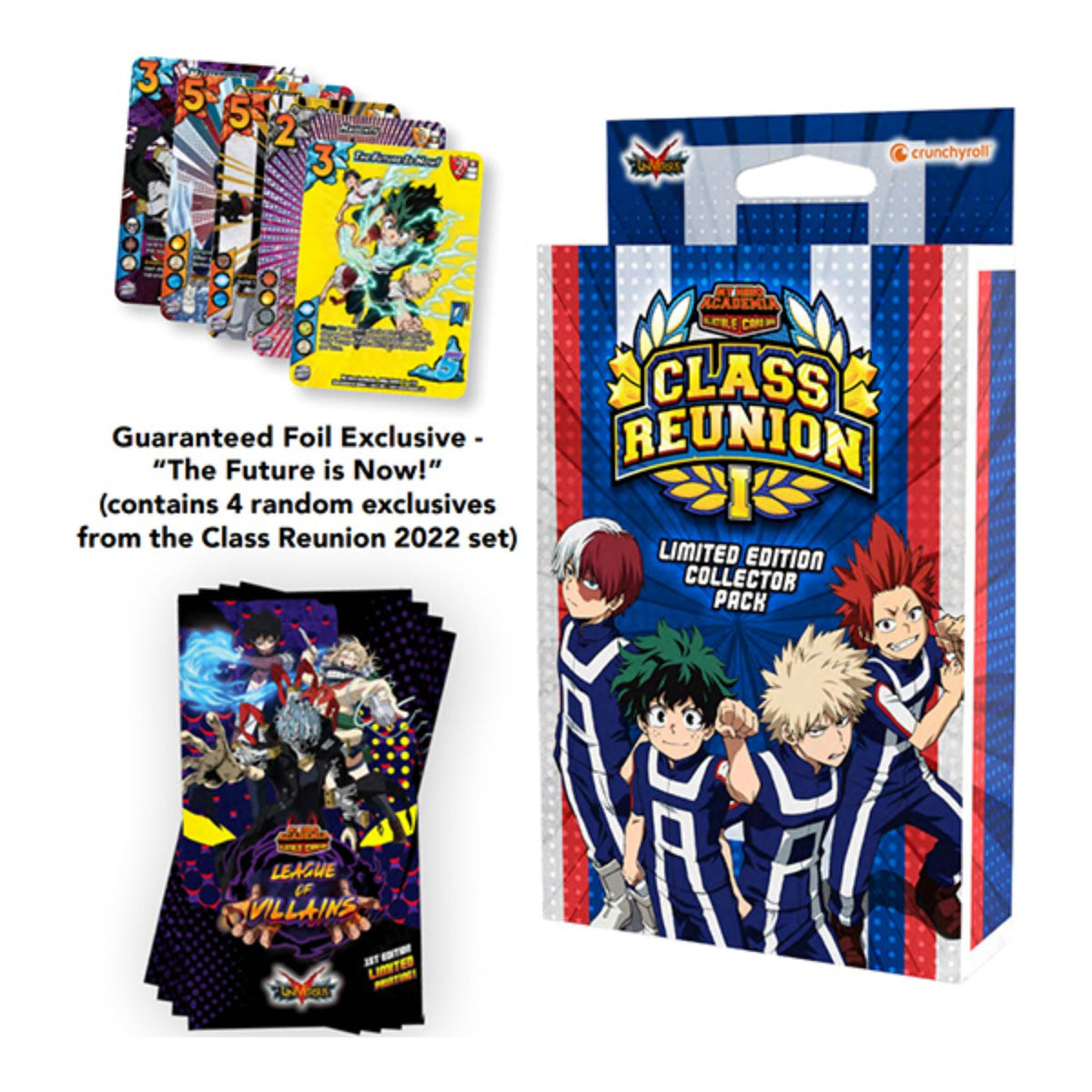 UniVersus My Hero Academia Class Reunion 2022 Mass Booster Box