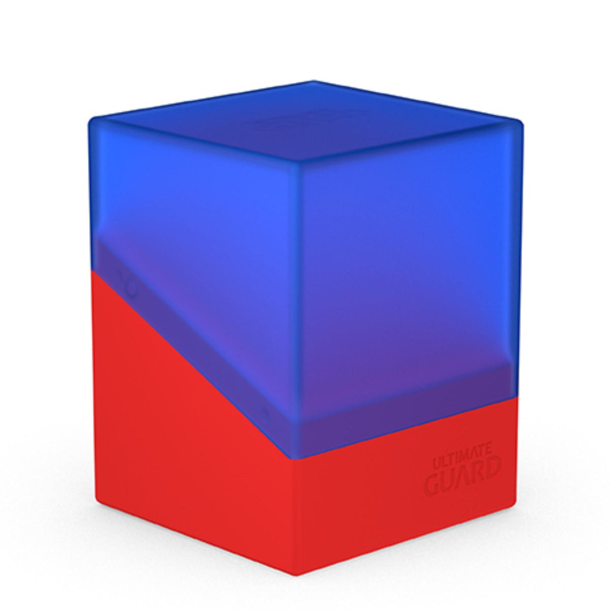 Ultimate Guard Standard Boulder 100+ Synergy Blue & Red Deck Case