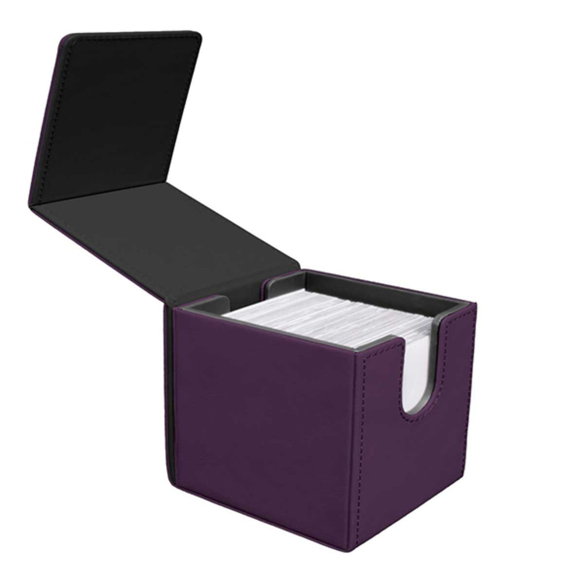 Ultra Pro Alcove Edge 100+ Midnight Plum Deck Box