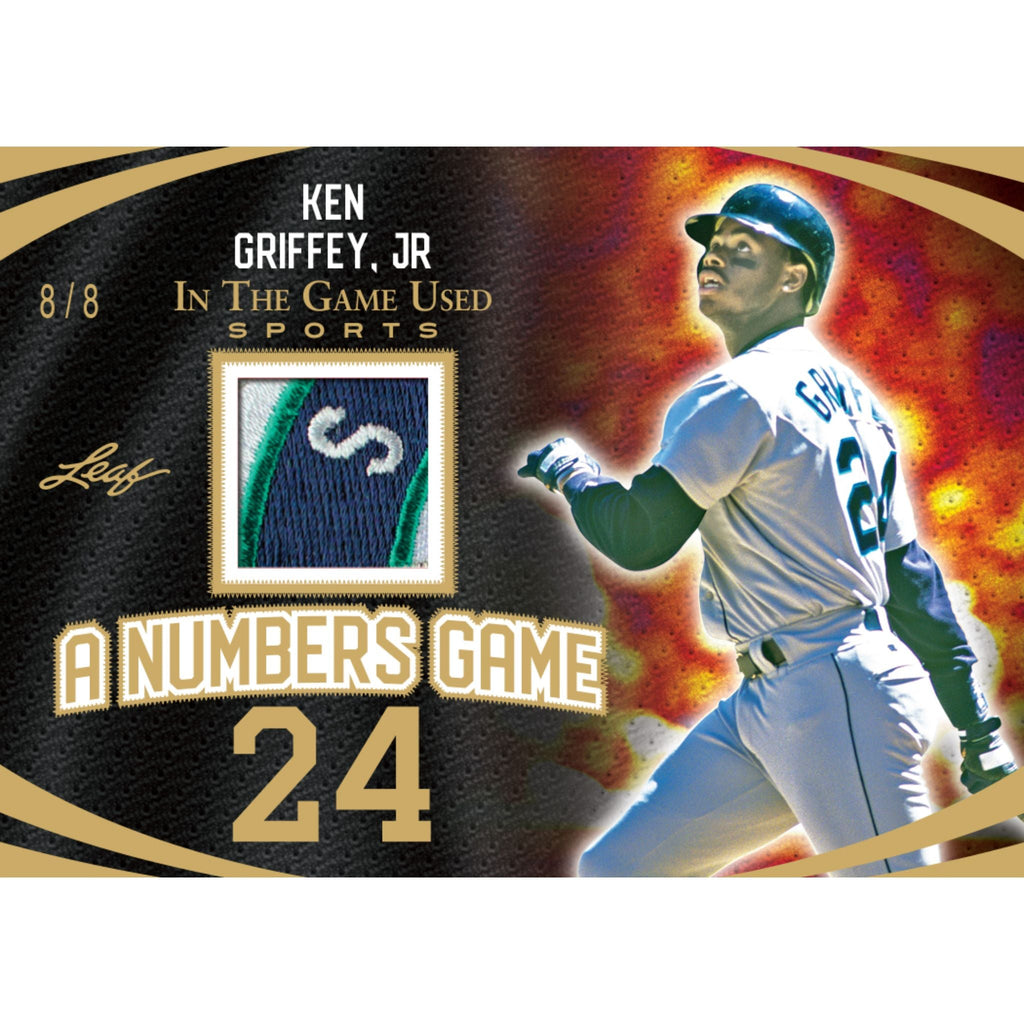2024 Leaf In The Game Used Sports Hobby Box
