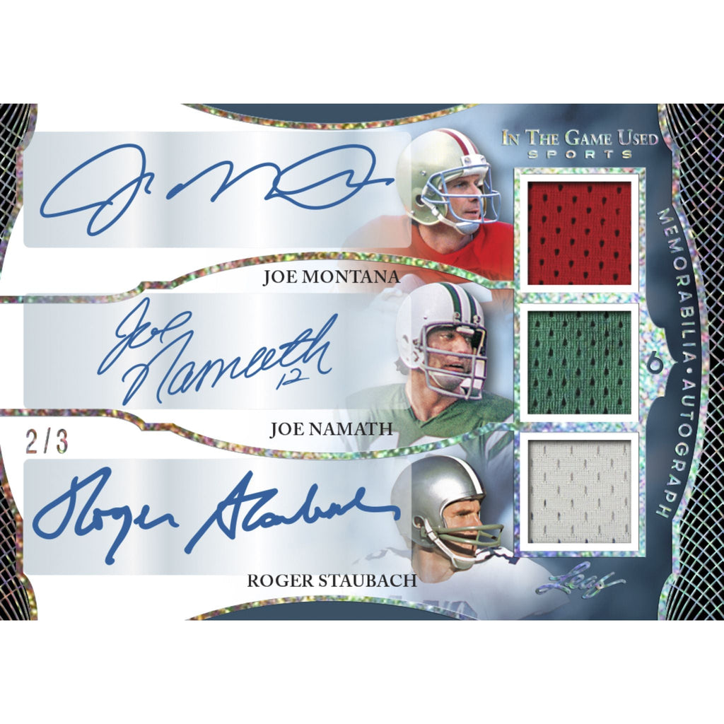 2024 Leaf In The Game Used Sports Hobby Box