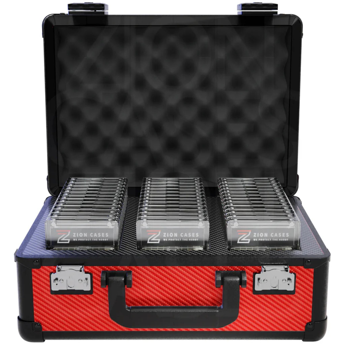 Zion Carbon Fiber Red Slab Case X