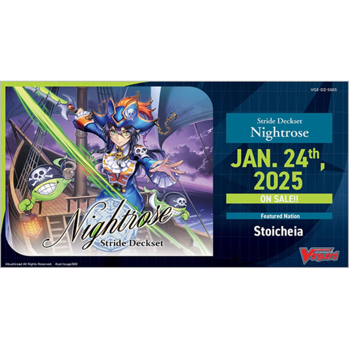 Cardfight Vanguard Stride Deckset Nightrose Special Series Box