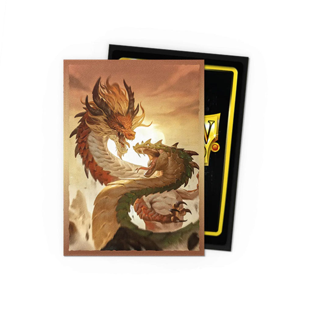 Dragon Shield Standard Dual Matte Wood Snake Deck Protector Card Sleeves
