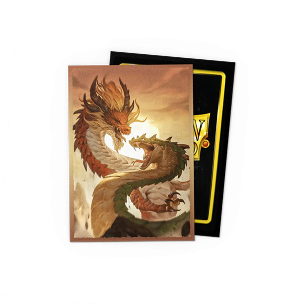Dragon Shield Japanese Dual Matte Wood Snake Deck Protector Card Sleeves