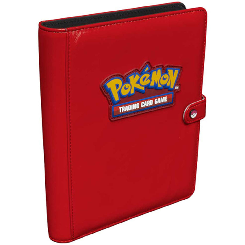 Ultra Pro 4 Pocket Pokemon Premium Snap Red Card Binder