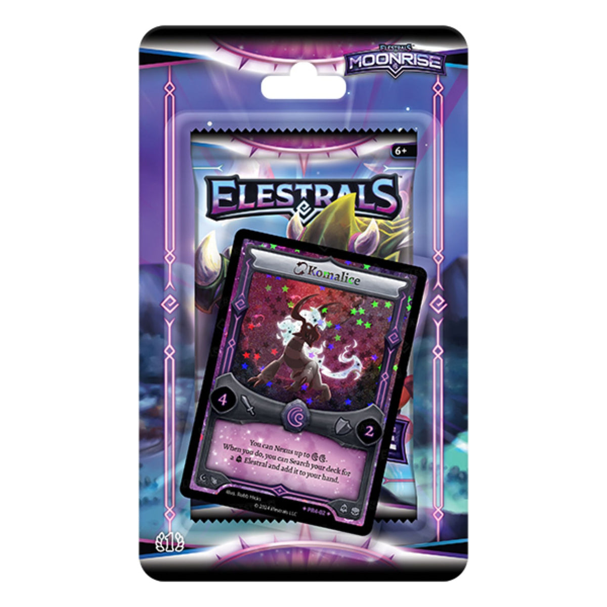 Elestrals Moonrise Stellar Komalice Blister Pack