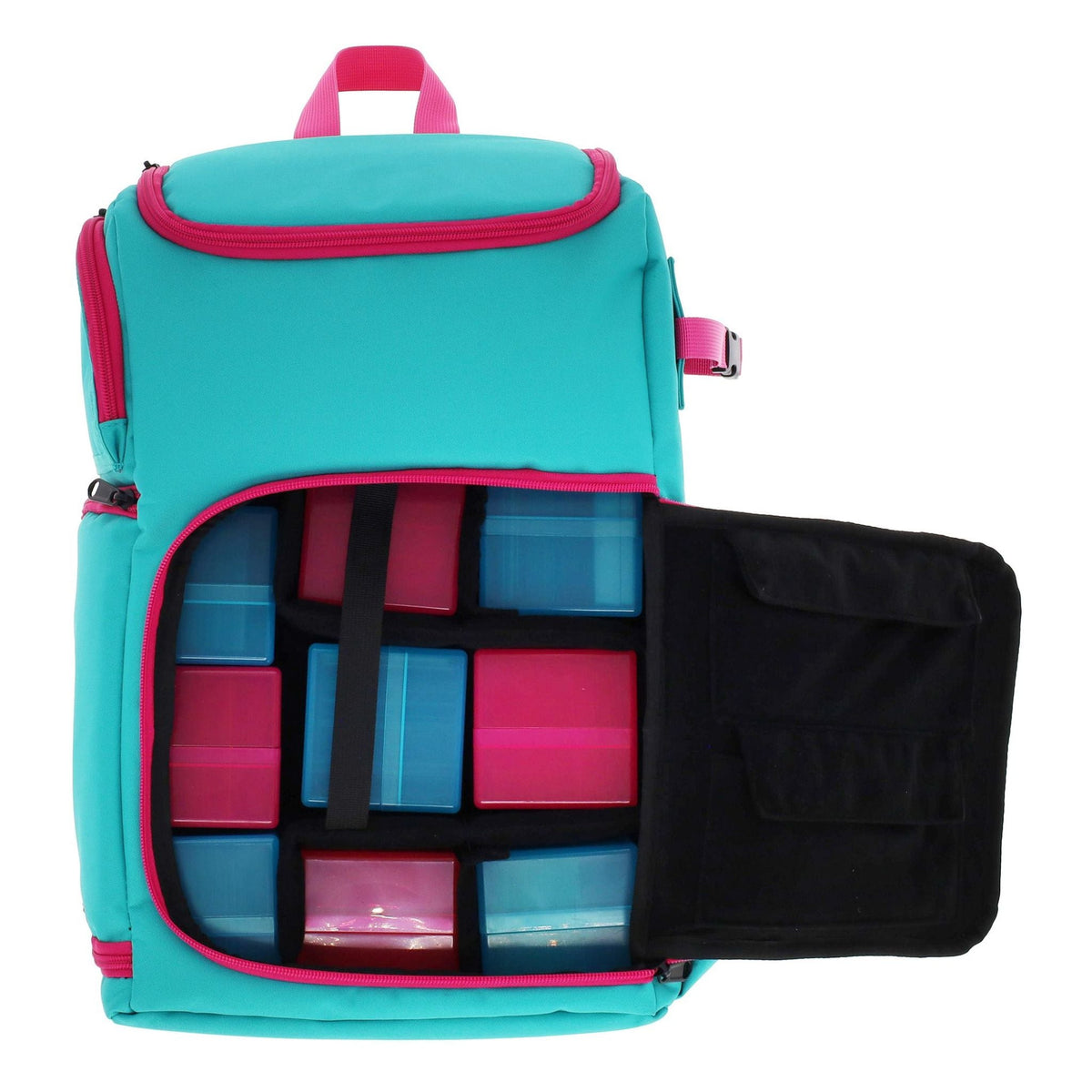 Spectrum Cyber Pink & Teal TCG Backpack