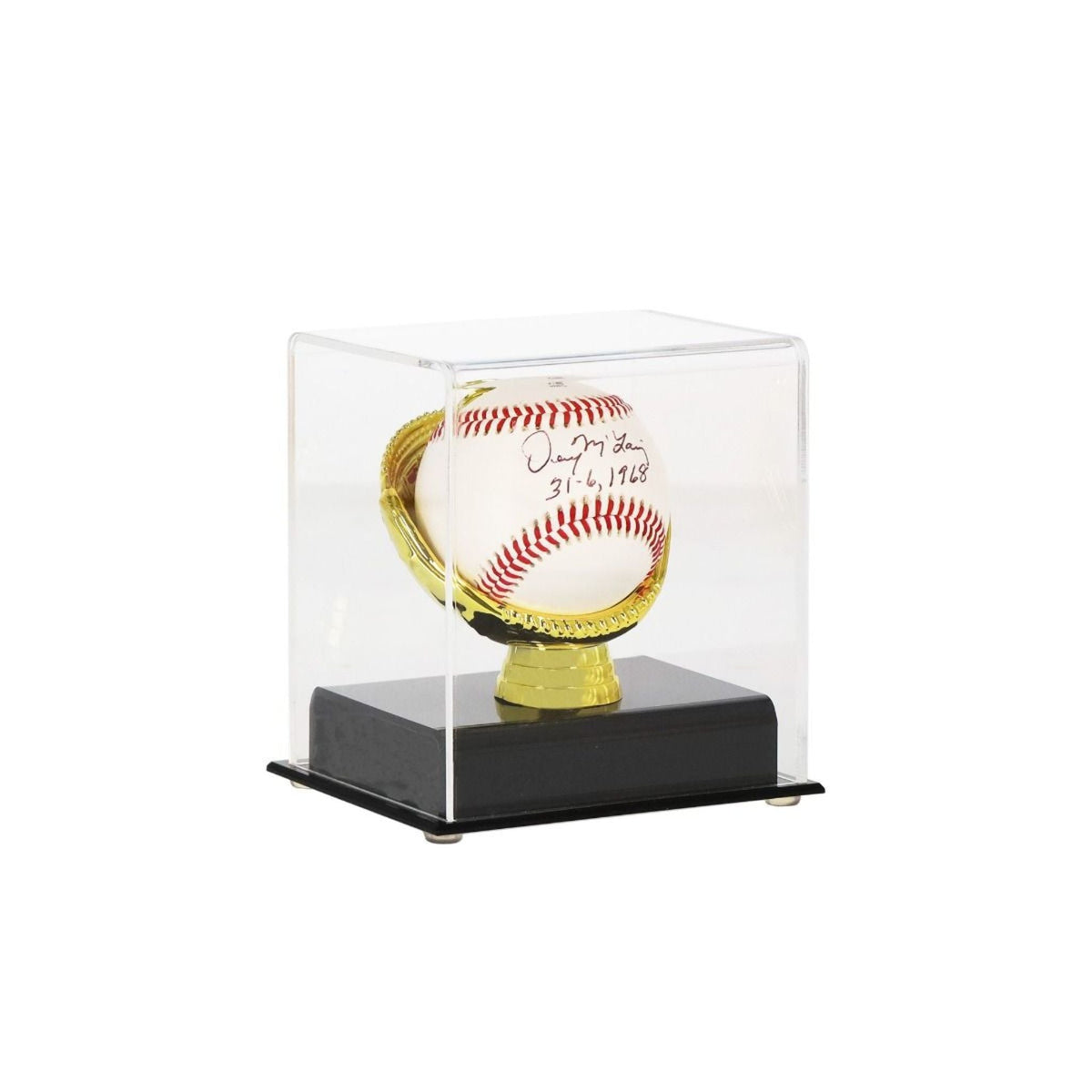 BCW Acrylic Gold Glove Baseball Display