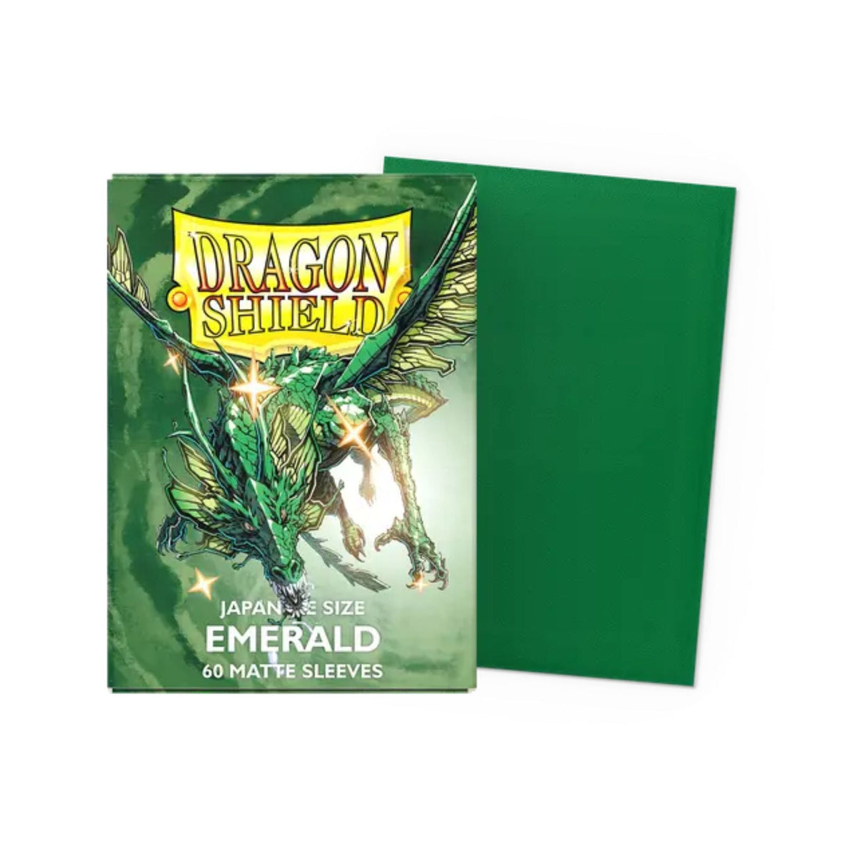 Dragon Shield Japanese Matte Emerald Deck Protector Card Sleeves