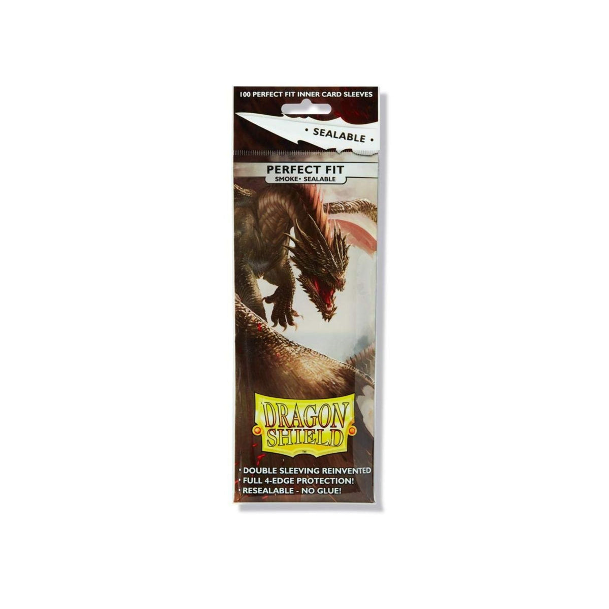 Dragon Shield Standard Perfect Fit Sealable Inner Smoke Deck Protector Card Sleeves