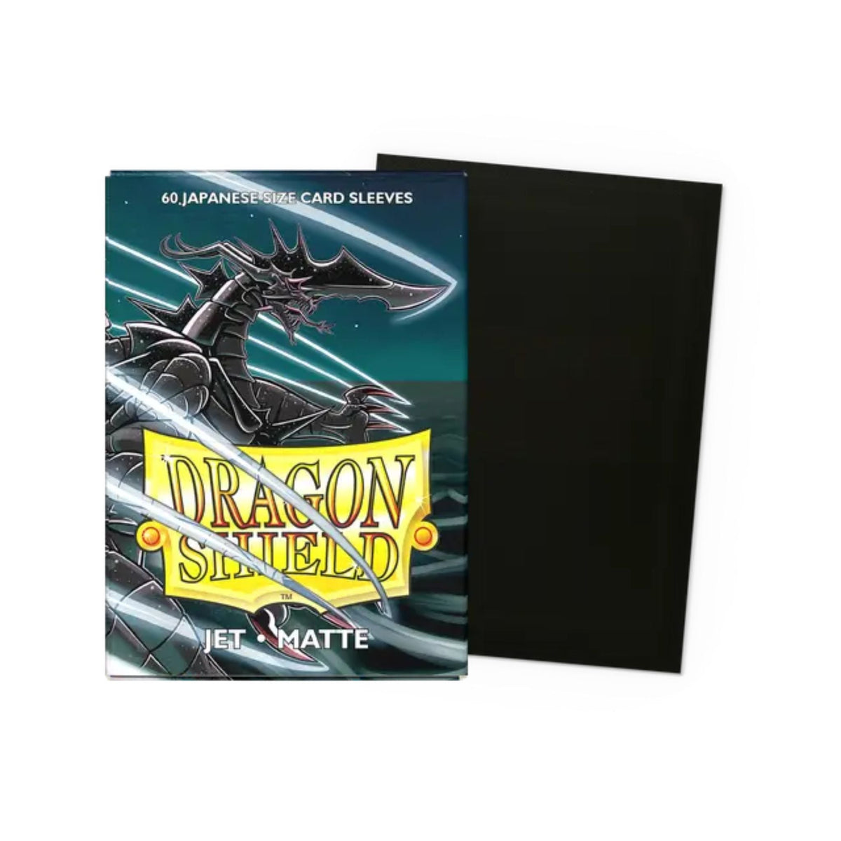 Dragon Shield Japanese Matte Jet Deck Protector Card Sleeves