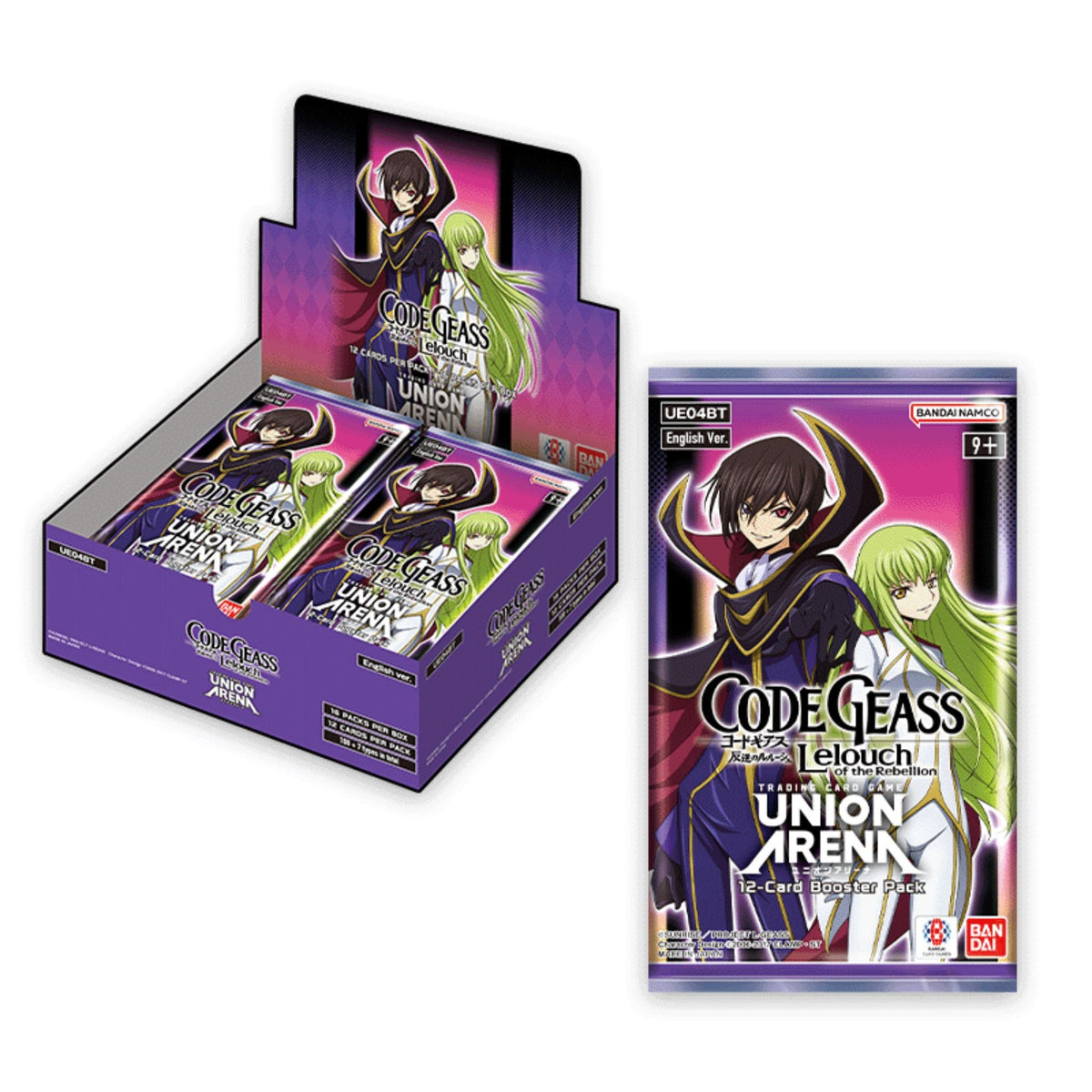 Union Arena Code Geass Lelouch of the Rebellion Booster Box