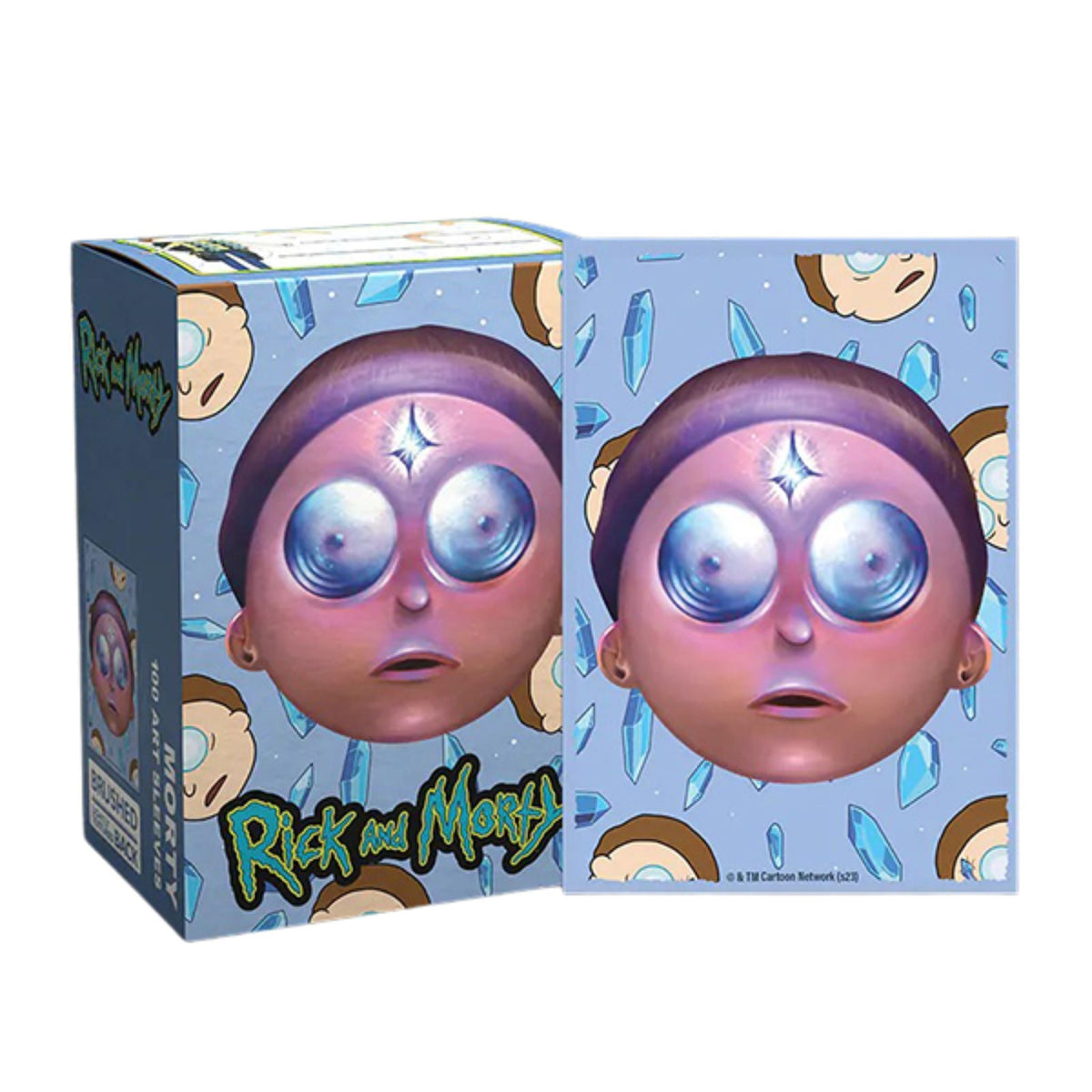 Dragon Shield Standard Brushed Morty Deck Protector Card Sleeves