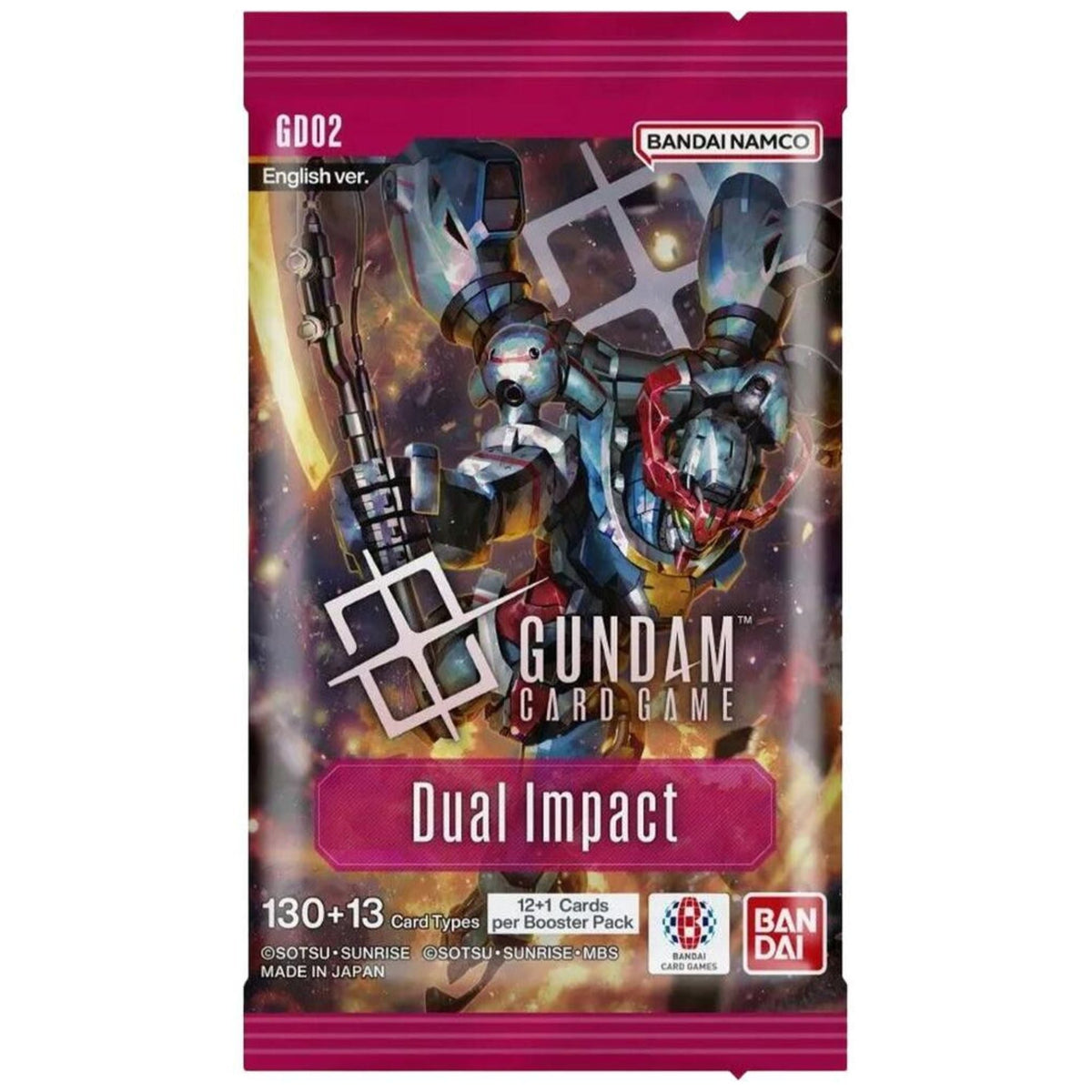 Gundam Card Game Dual Impact Booster Pack
