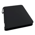 Arcane Fortress 9 Pocket Black Zippered Toploader Card Binder