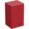 Ultimate Guard 80+ Red & Grey Flip n Tray