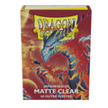 Dragon Shield Japanese Outer Matte Clear Deck Protector Card Sleeves