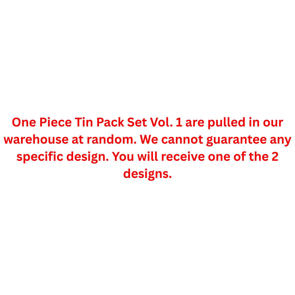 One Piece Tin Pack Set Vol. 1