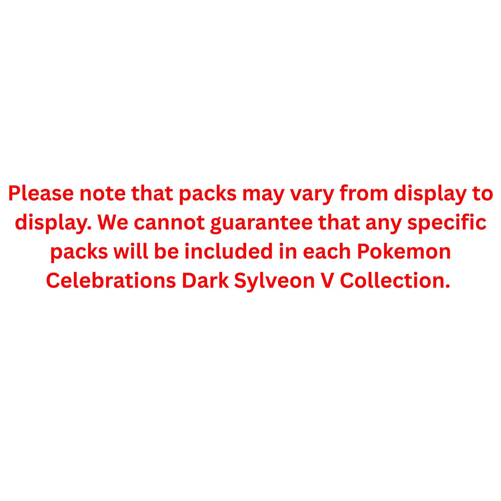Pokemon Celebrations Dark Sylveon V Collection