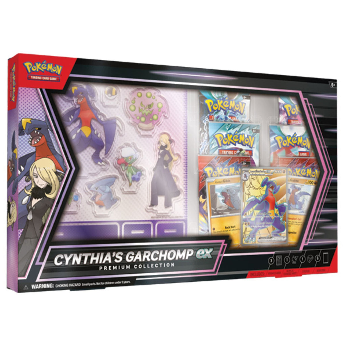Pokemon Cynthia's Garchomp Ex Premium Collection Box