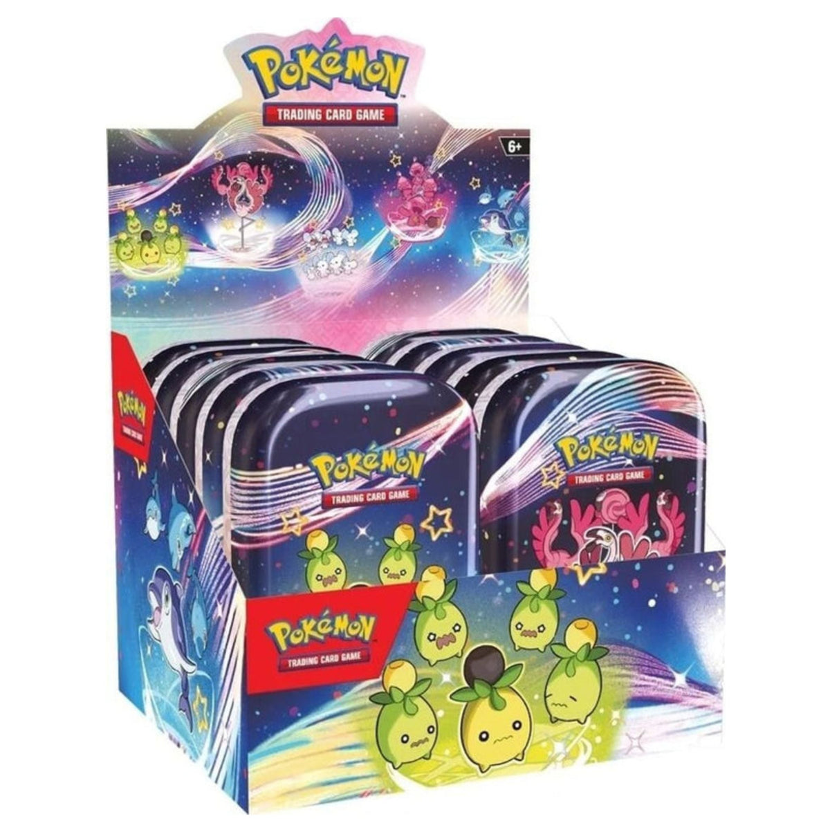 Pokemon Scarlet & Violet Paldean Fates Mini Tin Display (10 Tins)