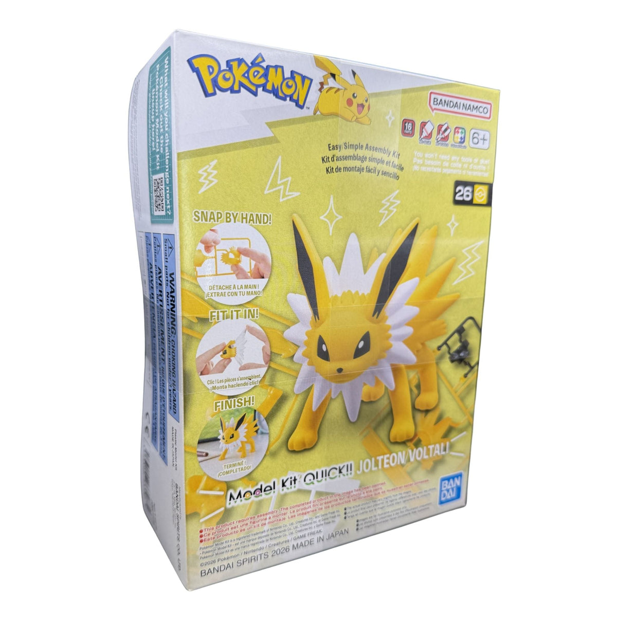 Pokemon Quick!! Jolteon Model Kit