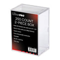 Ultra Pro 250ct 2-Piece Slide Storage Box