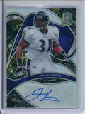 2022 Panini Spectra Jamal Lewis Auto Neon Splatter /8 Ravens