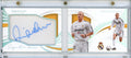 2021 Panini Immaculate David Beckham Signature Moves Booklet /25 Real Madrid