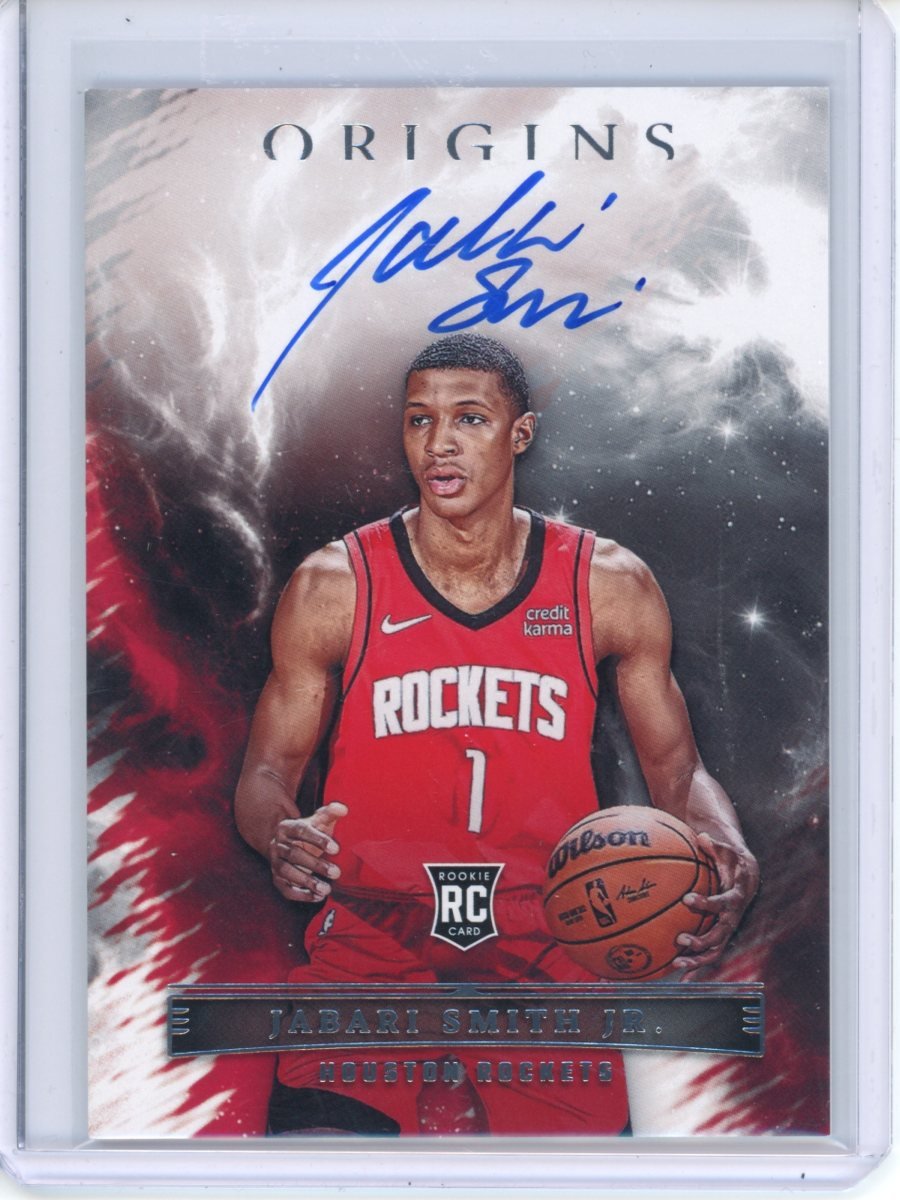 2022/23 Panini Origins Jabari Smith Rookie Auto Rockets
