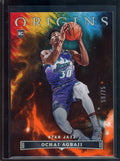 2022/23 Panini Origins Ochai Agbaji Rookie Orange /75 Jazz