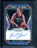 2021/22 Panini Prizm Kelly Olynyk Fast Break Auto Black Disco 1/1 Pistons
