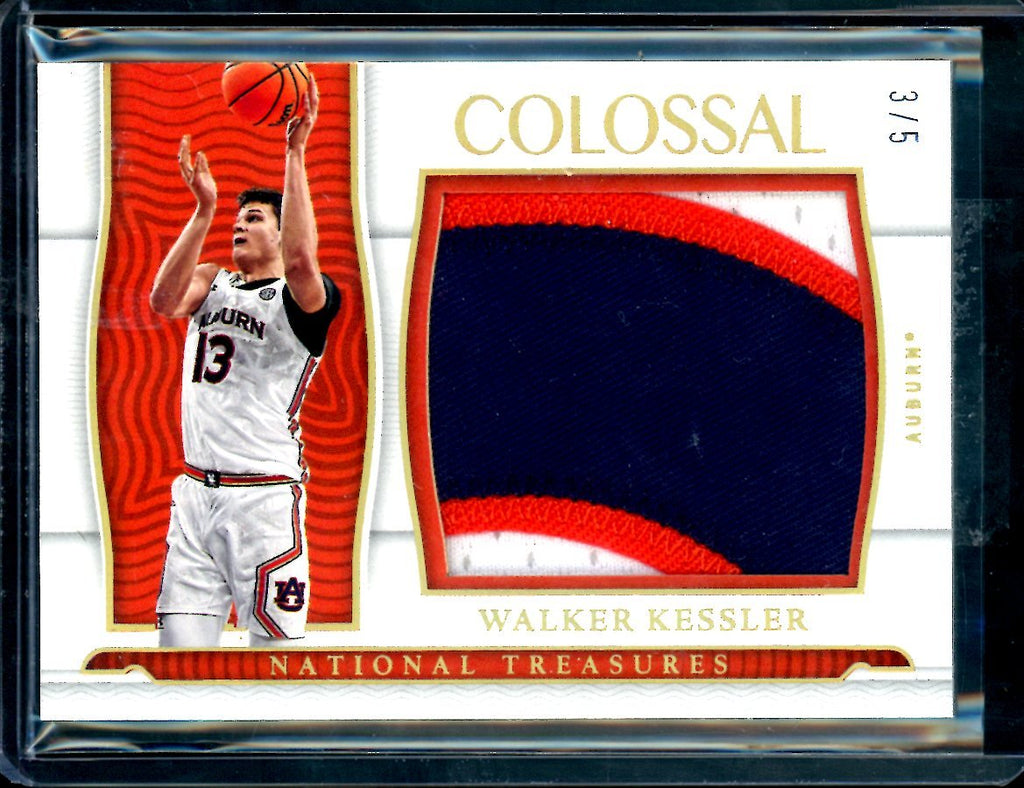 2022/23 Panini National Treasures Collegiate Walker Kessler Colossal Patch /5