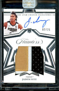 2022/23 Panini Flawless Collegiate Jaden Ivey Star Swatch RPA /25 Pistons