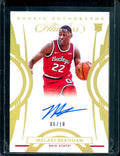 2022/23 Panini Flawless Collegiate Malaki Branham RC Auto Gold /10 Ohio State