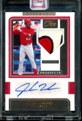 2022 Panini Three & Two Jordan Walker Patch Auto /3 Cardinals