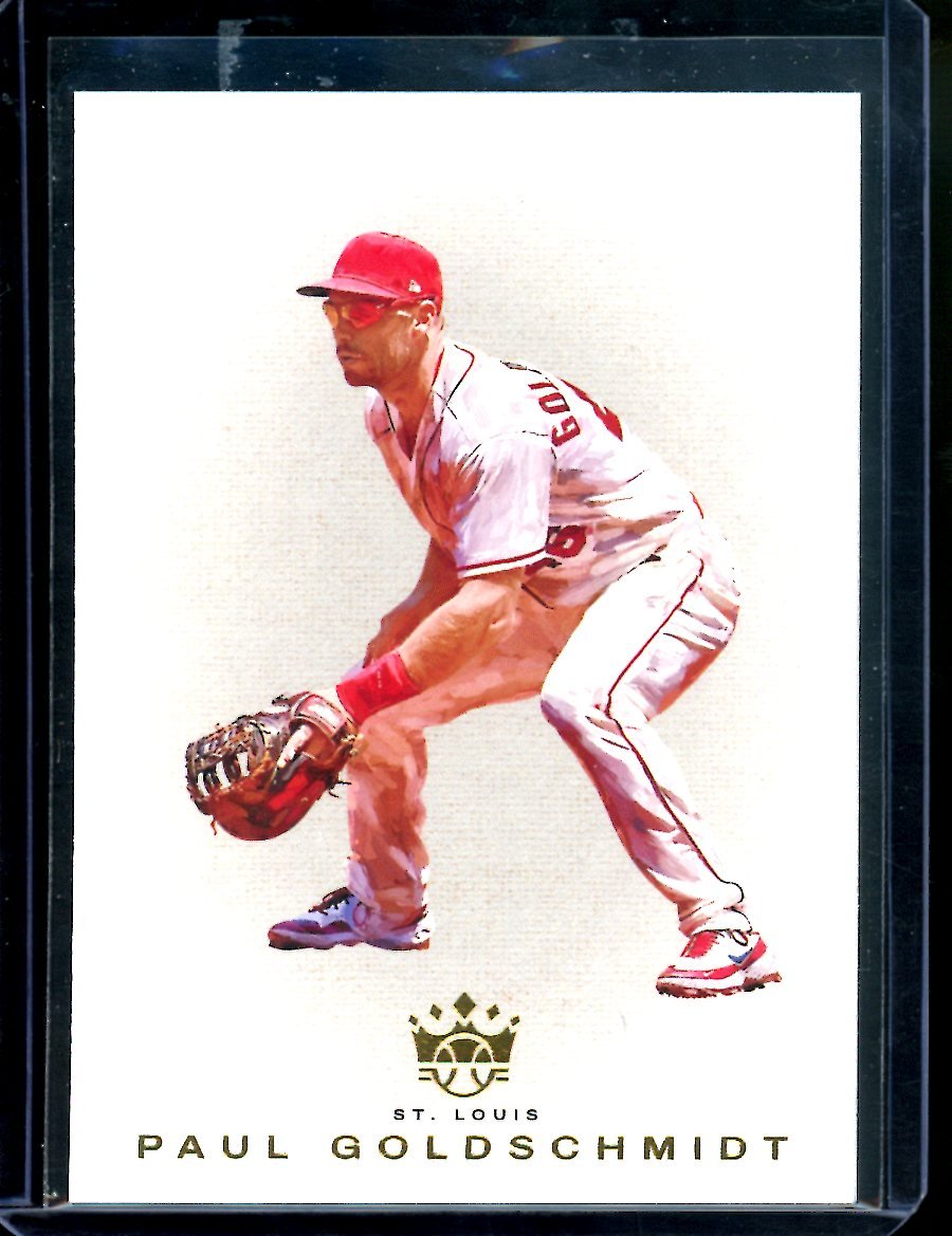 2022 Panini Diamond Kings Paul Goldschmidt Blank Slate SSP Cardinals