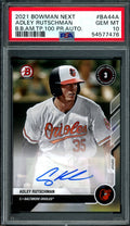 2021 Bowman Next Adley Rutschman Top 100 Auto PSA 10 Orioles