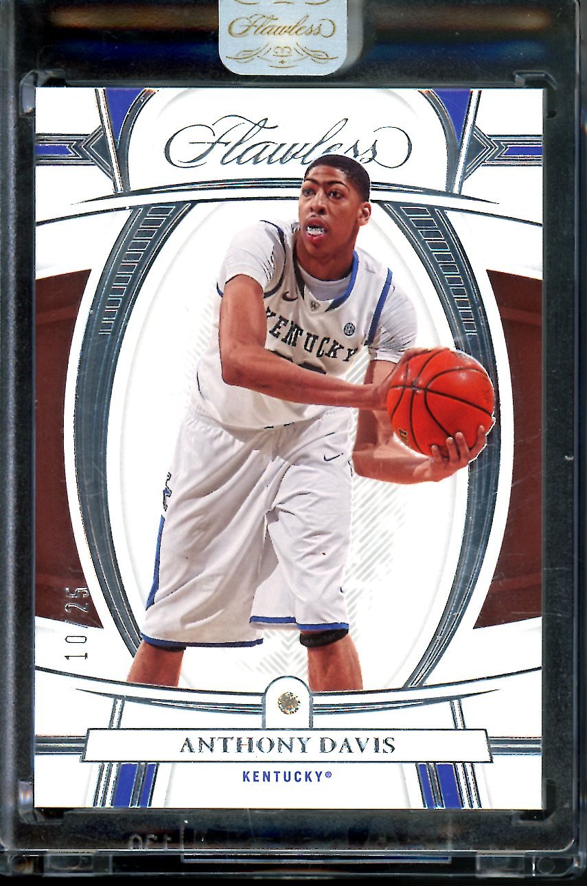 2022/23 Panini Flawless Collegitae Anthony Davis Diamond /25 Lakers